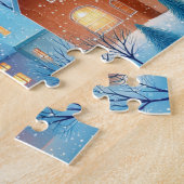 Beautiful holiday christmas housses puzzle (Seite)