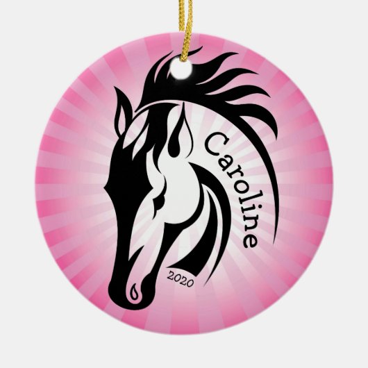 Beautiful Horse 2020 Ornament (Vorne)