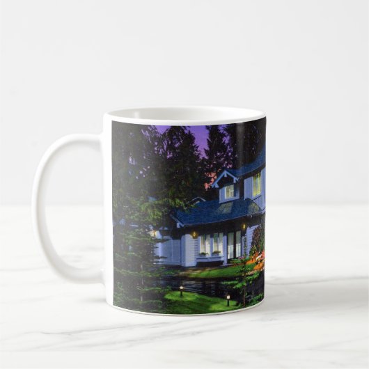 Beautiful House Coffee Tasse (Links)