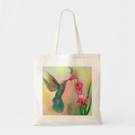 Beautiful Hummingbird and Flower Tote Bag Tragetasche