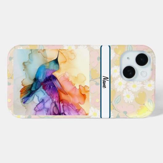 Beautiful Hummingbird Case-Mate iPhone Hülle (Rückseite (Horizontal))