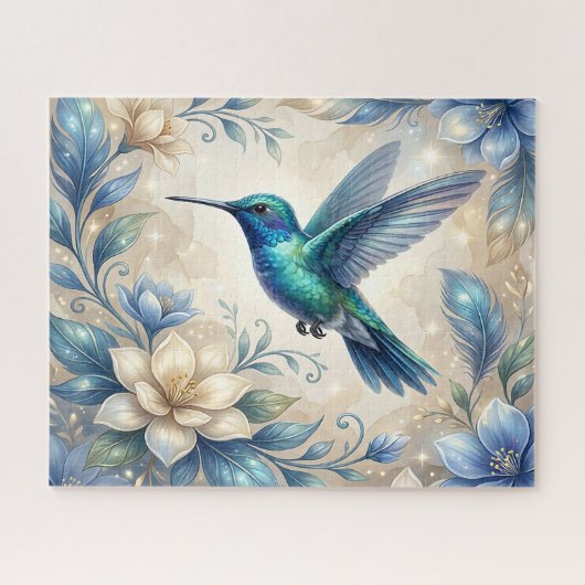 Beautiful Hummingbird Puzzle (Horizontal)