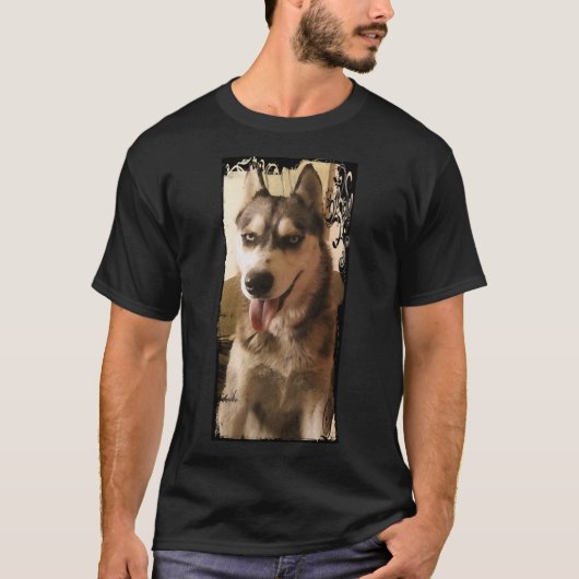Beautiful Husky Scoop T-Shirt (Vorderseite)
