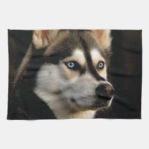 Beautiful Husky Throw Pillow Geschirrtuch