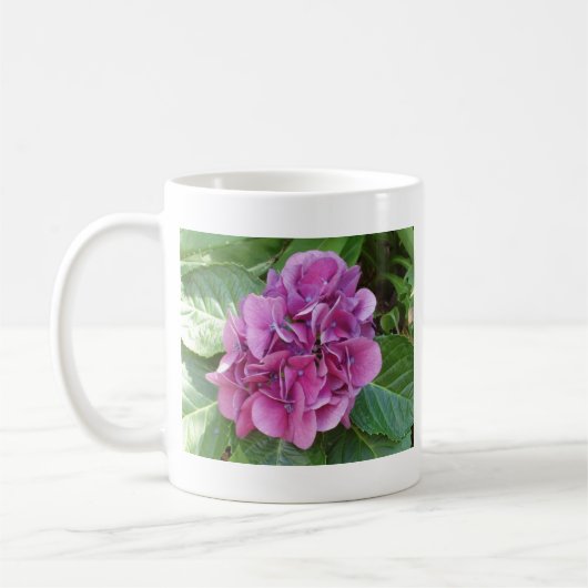 Beautiful Hydrangea Kaffeetasse (Links)