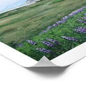 Beautiful Icelandic landscape by Pola.B.Alex Art Poster (Ecke)