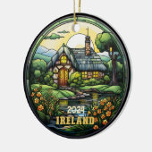 Beautiful Imitats Glass Ireland Souvenir Keramik Ornament (Links)