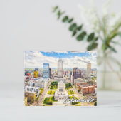 Beautiful Indianapolis, Indiana, USA Postkarte (Stehend Vorderseite)