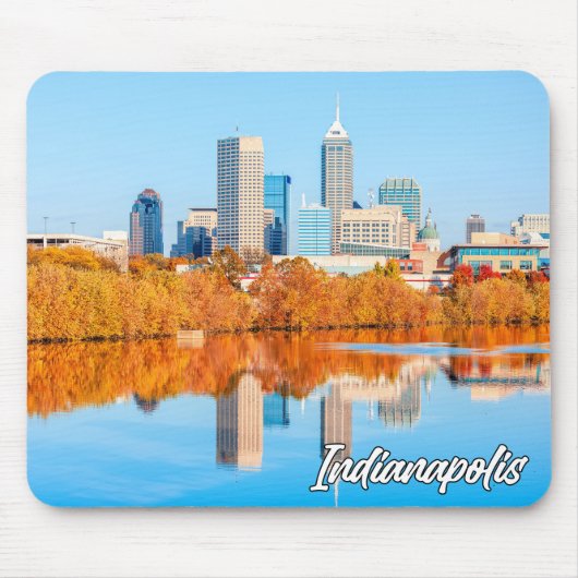 Beautiful Indianapolis, Indiana, Vereinigte Staate Mousepad (Vorne)