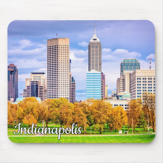 Beautiful Indianapolis, Indiana, Vereinigte Staate Mousepad (Vorne)
