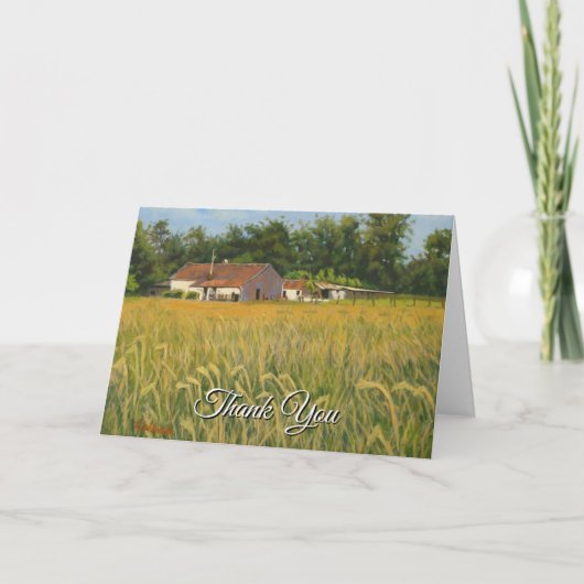 Beautiful Irish Blessing Vielen Dank Karte (Vorderseite)