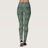 Beautiful Irish Celtic Design Print Leggings (Rückseite)