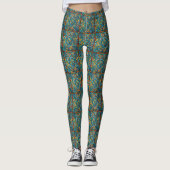 Beautiful Irish Celtic Design Print Leggings (Vorderseite)