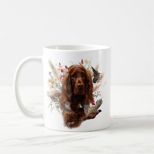 Beautiful Irish Red Setter Kaffeetasse (Links)