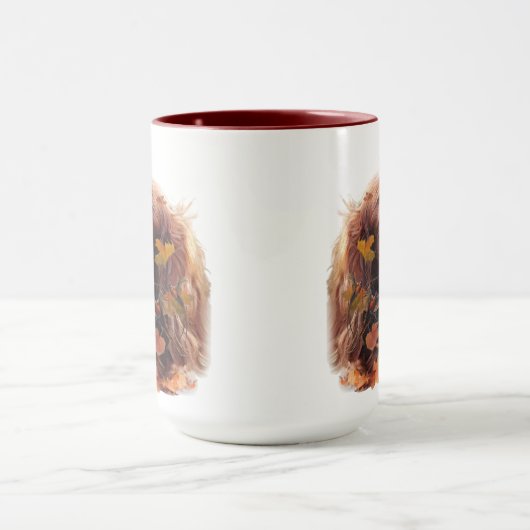 Beautiful Irish Red Setter Tasse (Zentrum)