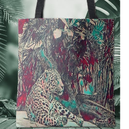Beautiful Jaguar Jungle Cat Tasche