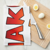 Beautiful Jambo Kenya Hakuna Matata Schöne Aussich Geschirrtuch (Viertel Falte)