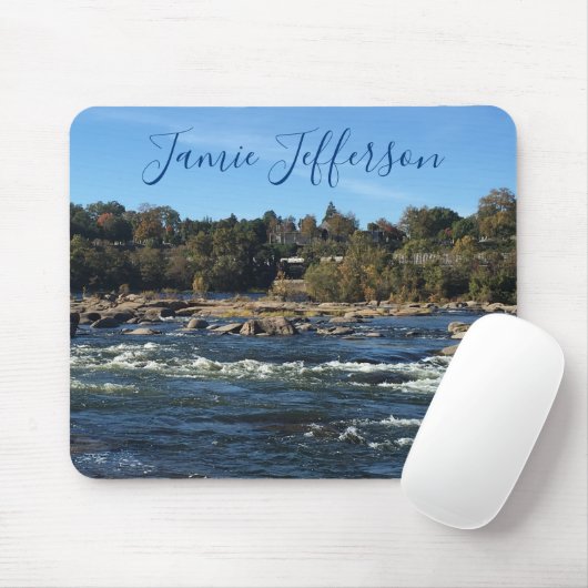 Beautiful James River Mousepad (Mit Mouse)
