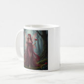 Beautiful January Garnet Fairy Kaffeetasse (Vorderseite Links)