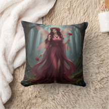 Beautiful January Garnet Fairy