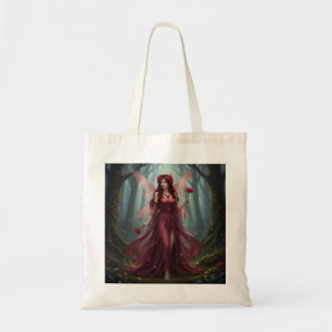 Beautiful January Garnet Fairy Tragetasche