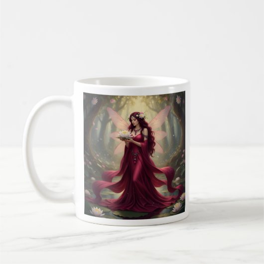 Beautiful July Ruby Fairy Kaffeetasse (Links)