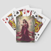 Beautiful July Ruby Fairy Spielkarten (Rückseite)