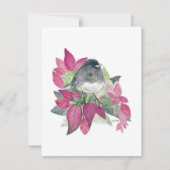 Beautiful Junco Watercolor Note Card (Vorderseite)