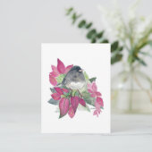 Beautiful Junco Watercolor Note Card (Stehend Vorderseite)