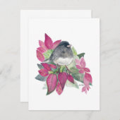 Beautiful Junco Watercolor Note Card (Vorne/Hinten)
