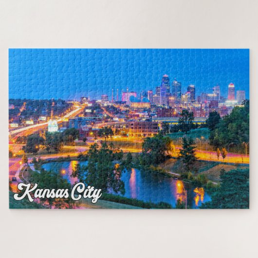 Beautiful Kansas City, Missouri, USA Puzzle (Horizontal)