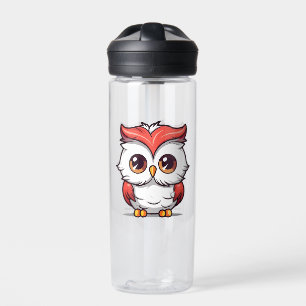 Beautiful Kawaii Style Owl Cartoon-77038 Trinkflasche