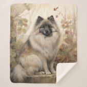 Beautiful Keeshond Sherpadecke (Vorderseite)