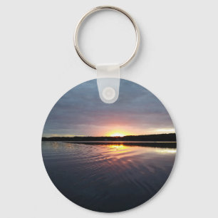 Beautiful Kensington Lake Sunrise Key Chain Schlüsselanhänger