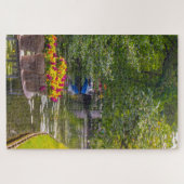 Beautiful Keukenhof Park szene, Niederlande Puzzle (Horizontal)