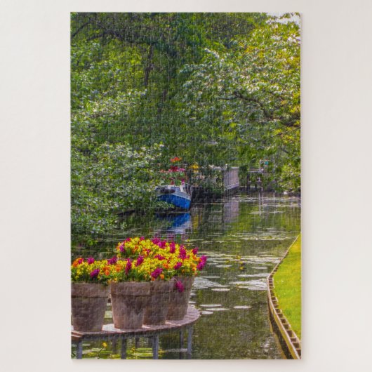 Beautiful Keukenhof Park szene, Niederlande Puzzle (Vertikal)