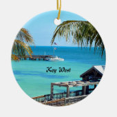 Beautiful Key West, Florida Keramik Ornament (Vorne)