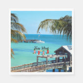 Beautiful Key West Weihnachten Serviette (Vorderseite)