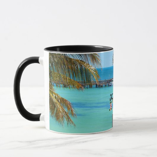 Beautiful Key West Weihnachten Tasse (Links)