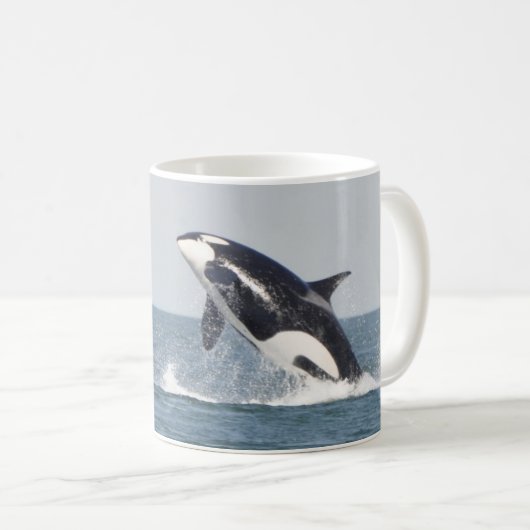 Beautiful Killer Whale Kaffeetasse (VorderseiteRechts)