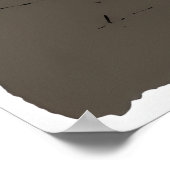 Beautiful Kinda Nerdy Girl Poster (Ecke)