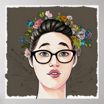 Beautiful Kinda Nerdy Girl