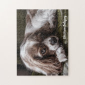 Beautiful King Charles Spaniel Puzzle (Vertikal)