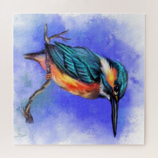 Beautiful Kingfisher Jigsaw Puzzle (Horizontal)