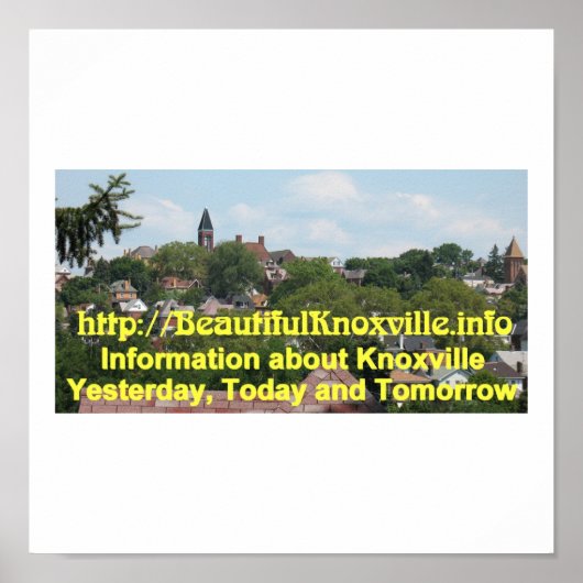 Beautiful Knoxville Poster (Vorne)