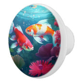 Beautiful Koi Keramikknauf (Rechts)