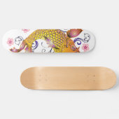 Beautiful Koi Skateboard (Horizontal)
