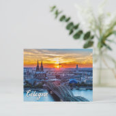 Beautiful Köln, Deutschland Postkarte (Stehend Vorderseite)