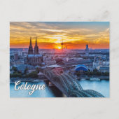 Beautiful Köln, Deutschland Postkarte (Vorderseite)