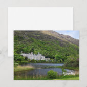 Beautiful Kylemore Abbey, Irland Postkarte (Vorne/Hinten)